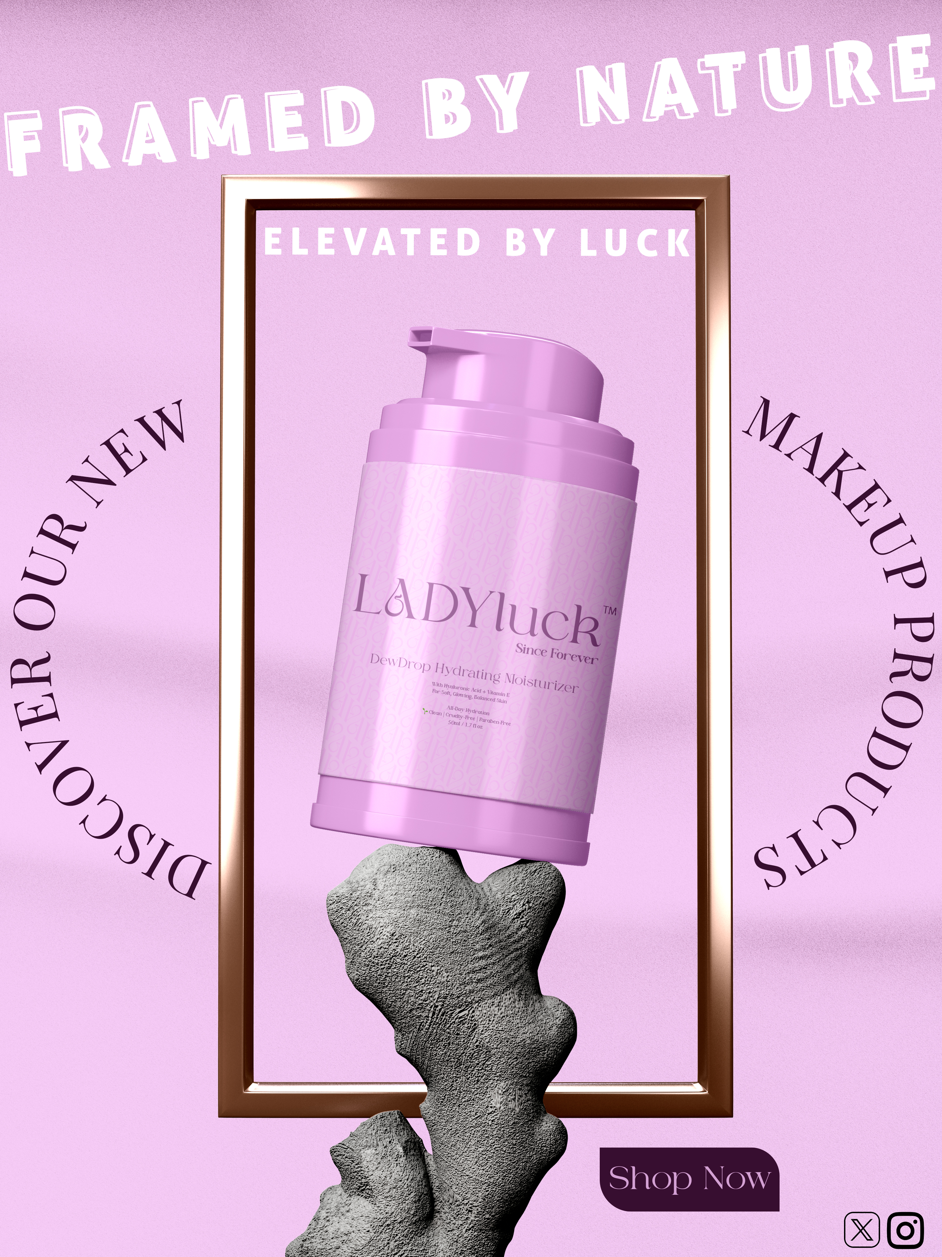 LADYluck campaign ad
